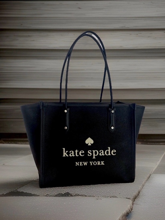 kate spade Handbags - KATE SPADE K4688 Ella Pebbled Leather LARGE Tote BLACK $399